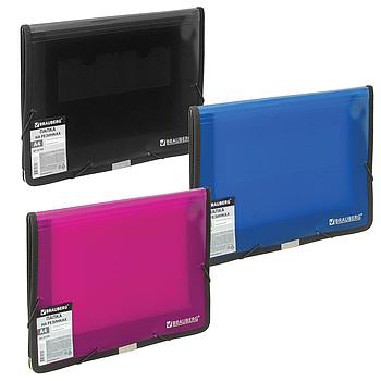 Папки на резинках пластиковые