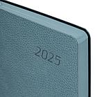 Ежедневник датированный 2025, А5, 138x213 мм, BRAUBERG "Stylish", под кожу гибкий, серо-голубой, 115829, фото 4