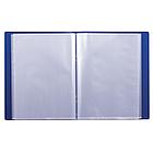 Папка 80 вкладышей BRAUBERG стандарт, синяя, 0,9 мм, 221607, фото 3