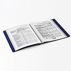 Папка 80 вкладышей BRAUBERG стандарт, синяя, 0,9 мм, 221607, фото 7