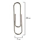 Скрепки STAFF "EVERYDAY", 28 мм, никелированные, 100 шт., в картонной коробке, 226758, фото 9