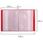 Папка 40 вкладышей BRAUBERG "Contract", красная, вкладыши-антиблик, 0,7 мм, бизнес-класс, 221778, фото 8