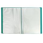 Папка 20 вкладышей BRAUBERG "Office", зеленая, 0,5 мм, 222627, фото 3