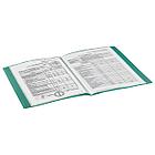 Папка 20 вкладышей BRAUBERG "Office", зеленая, 0,5 мм, 222627, фото 7