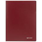 Папка 30 вкладышей BRAUBERG "Office", красная, 0,5 мм, 222630, фото 2