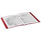 Папка 30 вкладышей BRAUBERG "Office", красная, 0,5 мм, 222630, фото 7