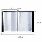 Папка 30 вкладышей BRAUBERG "Office", черная, 0,5 мм, 222632, фото 8