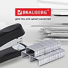 Скобы для степлера цинковое покрытие №10, 1000 штук, BRAUBERG "EXTRA", до 20 листов, 229298, фото 10