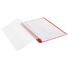 Папка 10 вкладышей STAFF "EVERYDAY" с перфорацией, мягкая, красная, 0,16 мм, 224976, фото 4