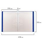 Папка 10 вкладышей STAFF, синяя, 0,5 мм, 225688, фото 8