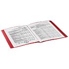 Папка 20 вкладышей STAFF, эконом, красная, 0,5 мм, 225694, фото 7