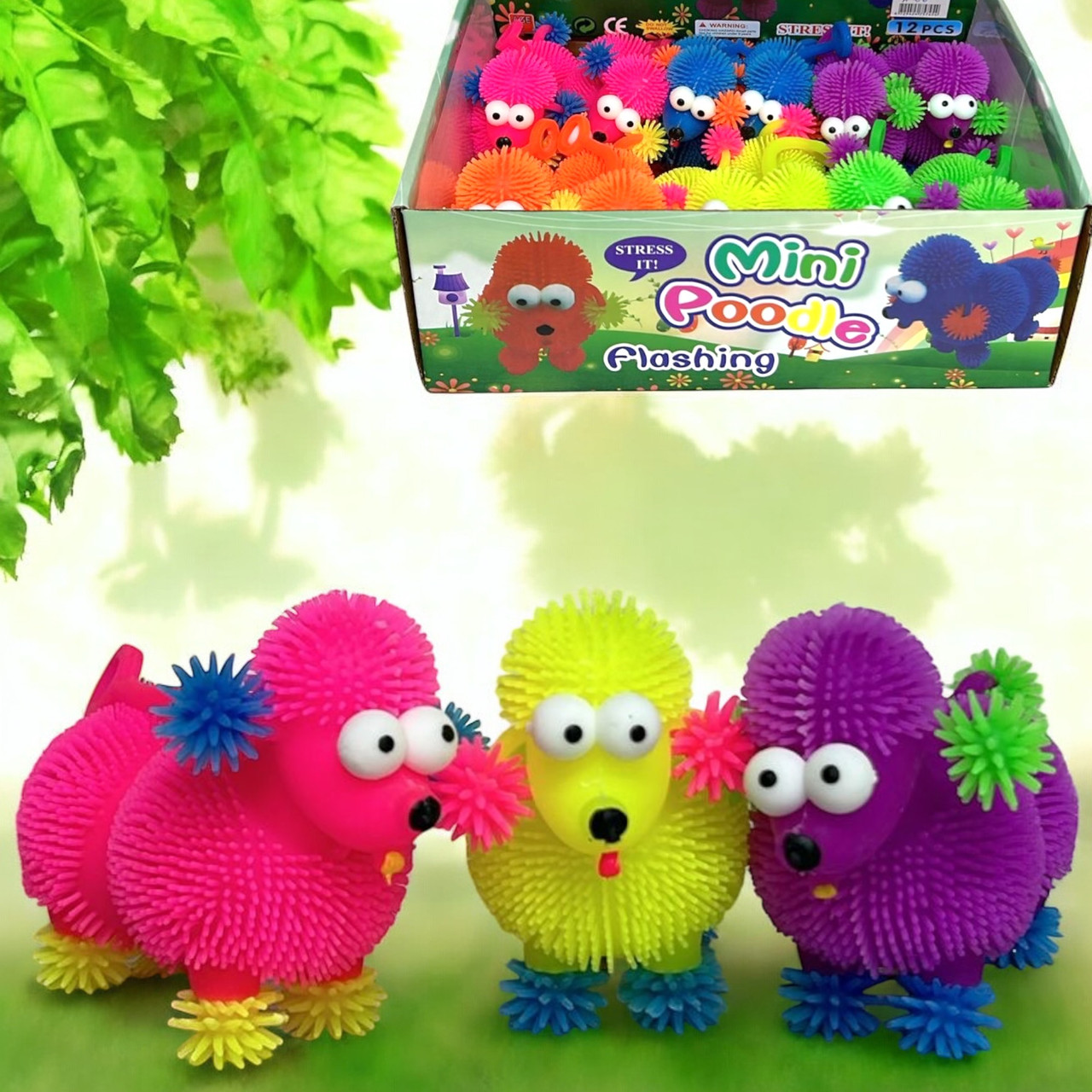 Игрушка антистресс "Poodle" A-06 ассорти