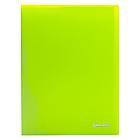 Папка 20 вкладышей BRAUBERG "Neon", 16 мм, неоновая, зеленая, 700 мкм, 227448, фото 2