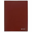 Папка 20 вкладышей BRAUBERG "Office", красная, 0,5 мм, 271325, фото 2