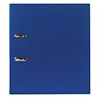 Папка-регистратор BRAUBERG с покрытием из ПВХ, 50 мм, синяя (удвоенный срок службы), 220888, фото 2