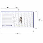 Папка-регистратор BRAUBERG с покрытием из ПВХ, 50 мм, синяя (удвоенный срок службы), 220888, фото 9