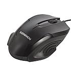 Мышь проводная SONNEN М-713, USB, 1000 dpi, 2 кнопки + колесо-кнопка, оптическая, черная, 512637, фото 2