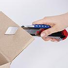 Лезвия для ножей ширина 25 мм BRAUBERG, КОМПЛЕКТ 10 шт., в пластиковом пенале, 237449, фото 5