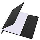 Ежедневник недатированный А5 138х213 мм BRAUBERG "Towny" под кожу, магнитный клапан 160 л., черный, 123785, фото 3