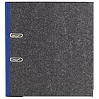 Папка-регистратор ОФИСМАГ, фактура стандарт, с мраморным покрытием, 75 мм, синий корешок, 225583, фото 2