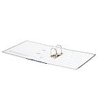 Папка-регистратор ОФИСМАГ, фактура стандарт, с мраморным покрытием, 75 мм, синий корешок, 225583, фото 4