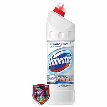 Средство для уборки туалета 1 л, DOMESTOS (Доместос) "Эксперт сила 7", "Ультра Белый"