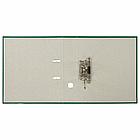 Папка-регистратор, покрытие пластик, 75 мм, ПРОЧНАЯ, с уголком, BRAUBERG, зеленая, 226597, фото 3