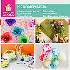 Лента упаковочная декоративная для подарков, матовый металл, 6 шт., 5 мм х 10 м, цвета ассорти, ЗОЛОТАЯ, фото 10