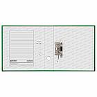 Папка-регистратор BRAUBERG с покрытием из ПВХ, 80 мм, с уголком, зеленая (удвоенный срок службы), 227193, фото 3