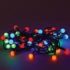 Электрогирлянда-нить комнатная "Шарики" 5 м, 50 LED, мультицветная 220 V, контроллер, ЗОЛОТАЯ СКАЗКА, 591103, фото 3