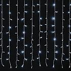 Электрогирлянда-занавес комнатная "Штора" 3х3 м, 400 LED, холодный белый, 220 V, ЗОЛОТАЯ СКАЗКА, 591335, фото 4