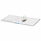 Папка-регистратор BRAUBERG, усиленный корешок, мраморное покрытие, 80 мм, с уголком, синяя, 228028, фото 4