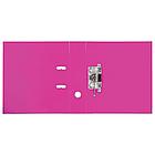 Папка-регистратор BRAUBERG "EXTRA", 75 мм, розовая, двустороннее покрытие пластик, металлический уголок,, фото 3