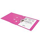 Папка-регистратор BRAUBERG "EXTRA", 75 мм, розовая, двустороннее покрытие пластик, металлический уголок,, фото 7