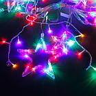 Электрогирлянда-занавес комнатная "Звезды" 3х1 м, 138 LED, мультицветная, 220 V, ЗОЛОТАЯ СКАЗКА, 591339, фото 7
