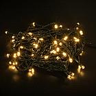 Электрогирлянда-нить комнатная "Стандарт" 5 м, 50 LED, теплый белый свет, 220 V, контроллер, ЗОЛОТАЯ СКАЗКА,, фото 3