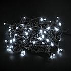 Электрогирлянда-нить комнатная "Стандарт" 5 м, 50 LED, холодный белый свет, 220 V, контроллер, ЗОЛОТАЯ СКАЗКА,, фото 2