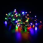 Электрогирлянда-нить комнатная "Стандарт" 10 м, 100 LED, мультицветная, 220V, контроллер, ЗОЛОТАЯ СКАЗКА,, фото 3