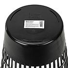 Корзина для бумаг БОЛЬШАЯ, 16 л, сетчатая, черная, BRAUBERG-MAXI, 231165, фото 3