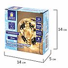 Электрогирлянда-нить уличная IP44, 35 м, 1000 LED, теплый белый, 220V, ЗОЛОТАЯ СКАЗКА, 591359, фото 7