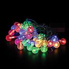 Электрогирлянда-нить комнатная "Bubble ball", 3 м, 30 LED, мультицветная, 220 V, контроллер, ЗОЛОТАЯ СКАЗКА,, фото 3