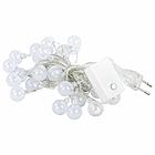 Электрогирлянда-нить комнатная "Bubble ball" 3 м, 30 LED, теплый белый, 220V, контроллер, ЗОЛОТАЯ СКАЗКА,, фото 5