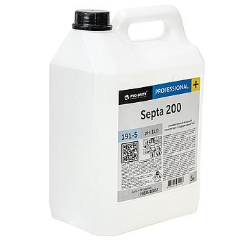 Средство моющее c дезинфицирующим эффектом 5 л PRO-BRITE SEPTA 200, концентрат, 191-5