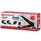 Степлер МОЩНЫЙ №24/6-23/13 BRAUBERG "Heavy duty MX", до 80 листов, черный, 222563, фото 3