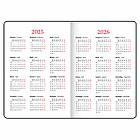 Еженедельник датированный 2025, 210х297 мм, А4, BRAUBERG "Wood", под кожу, синий, 115945, фото 5