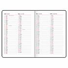 Еженедельник датированный 2025, 210х297 мм, А4, BRAUBERG "Wood", под кожу, синий, 115945, фото 7