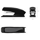 Степлер №24/6 ERICH KRAUSE "Elegance", до 30 листов, с резиновой накладкой, черный, 2241, фото 2