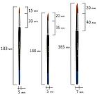 Кисти ПИФАГОР, набор 10 шт. (ПОНИ: плоская № 4, круглые № 1, 2, 3, 5; СИНТЕТИКА: круглые № 1, 3, 5; ЩЕТИНА:, фото 5