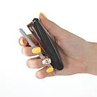 Степлер №10 BRAUBERG "Germanium", до 12 листов, с антистеплером, черный, ГАРАНТИЯ 5 ЛЕТ, 226572, фото 6