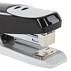 Степлер №24/6, 26/6 BRAUBERG "Germanium", до 20 листов, черный, ГАРАНТИЯ 5 ЛЕТ, 226580, фото 7